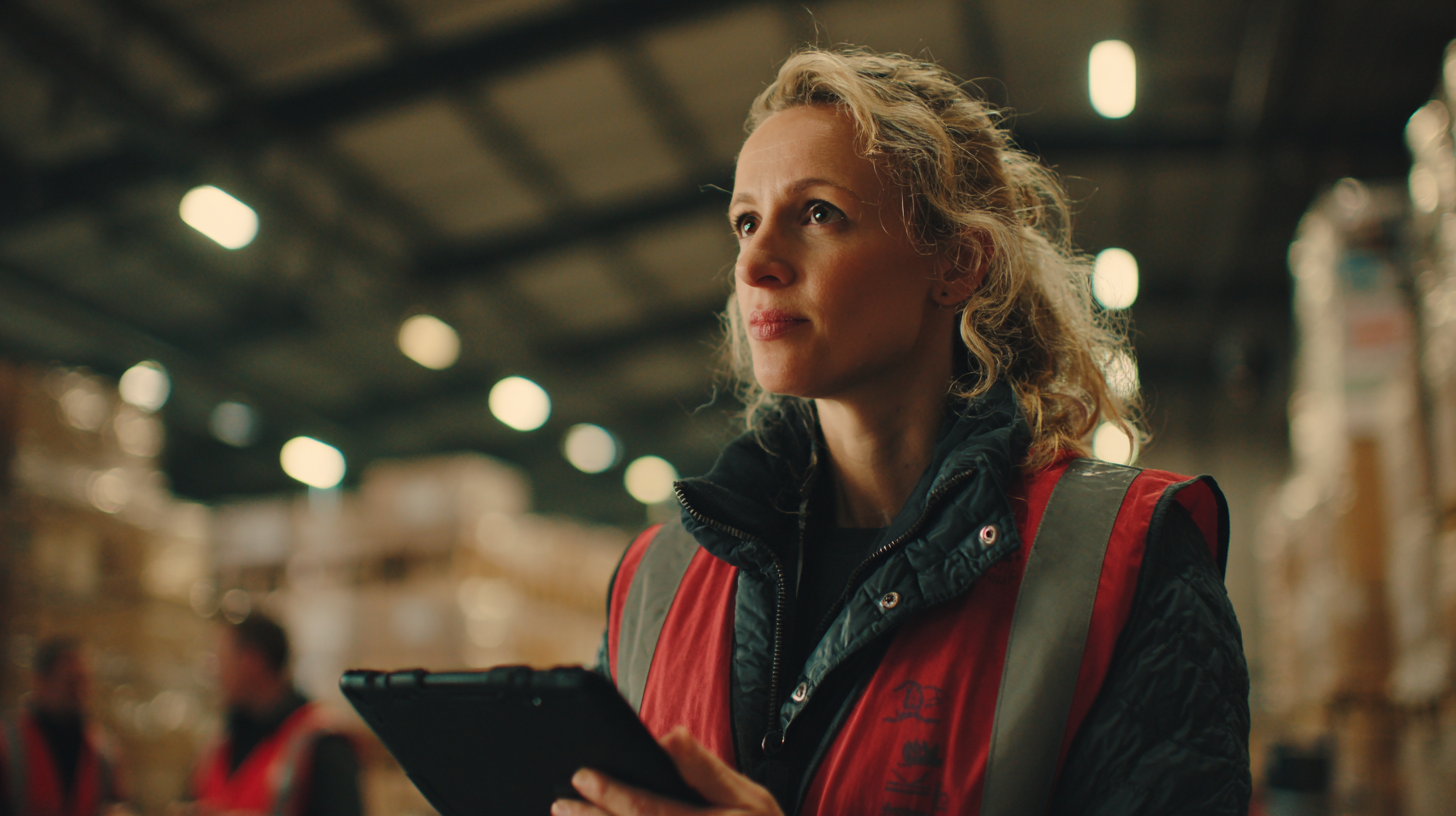 Warehouse manager reviews pick progress and exceptions from live reports.