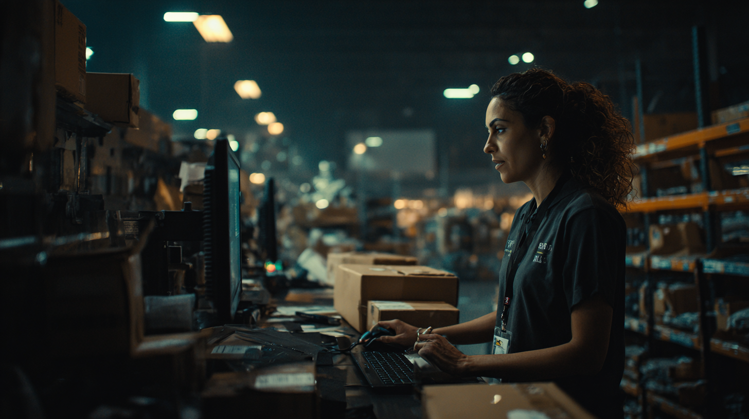 Warehouse manager monitors wave progress and pack benches with guided tasks.