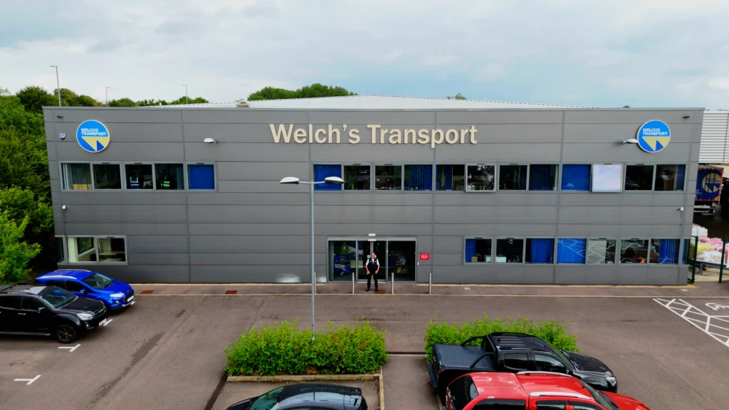 Welchs Transport Warehouse outside