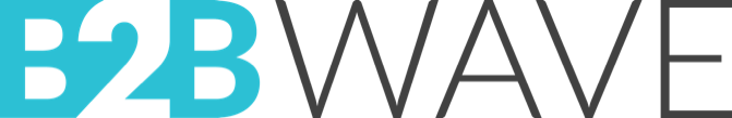 B2b wave logo