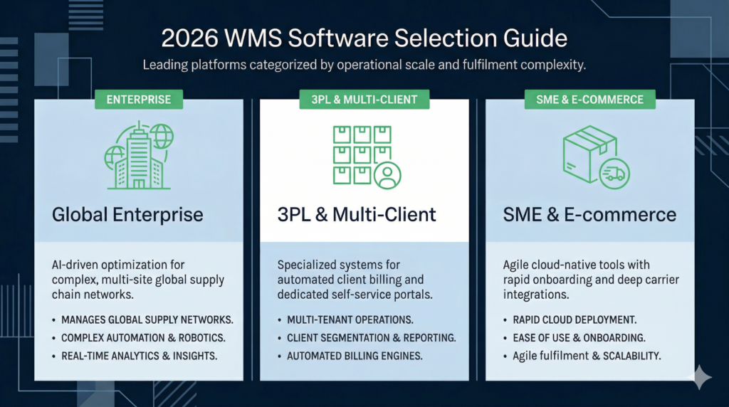 Warehouse management system segmentation for 2026